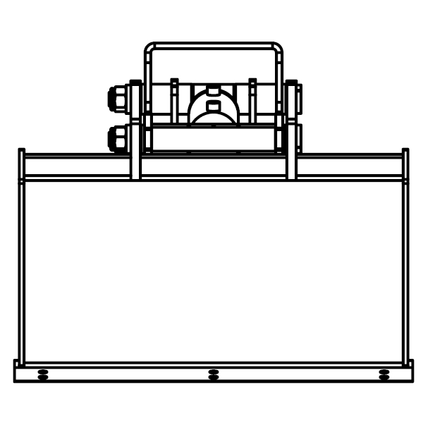 larghezza: da 300 a 800 mm